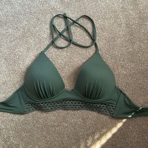 Green Bikini Top